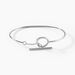 Bracelet Jonc Marie-capucine Argent Blanc - Bracelets joncs Femme | Marc Orian