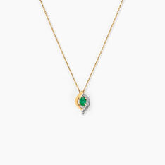 Collier Lydia Or Jaune Emeraude - Colliers Femme | Marc Orian