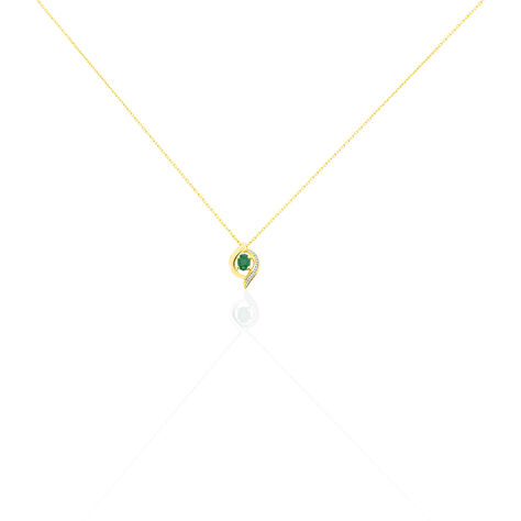 Collier Lydia Or Jaune Emeraude - Colliers Femme | Marc Orian