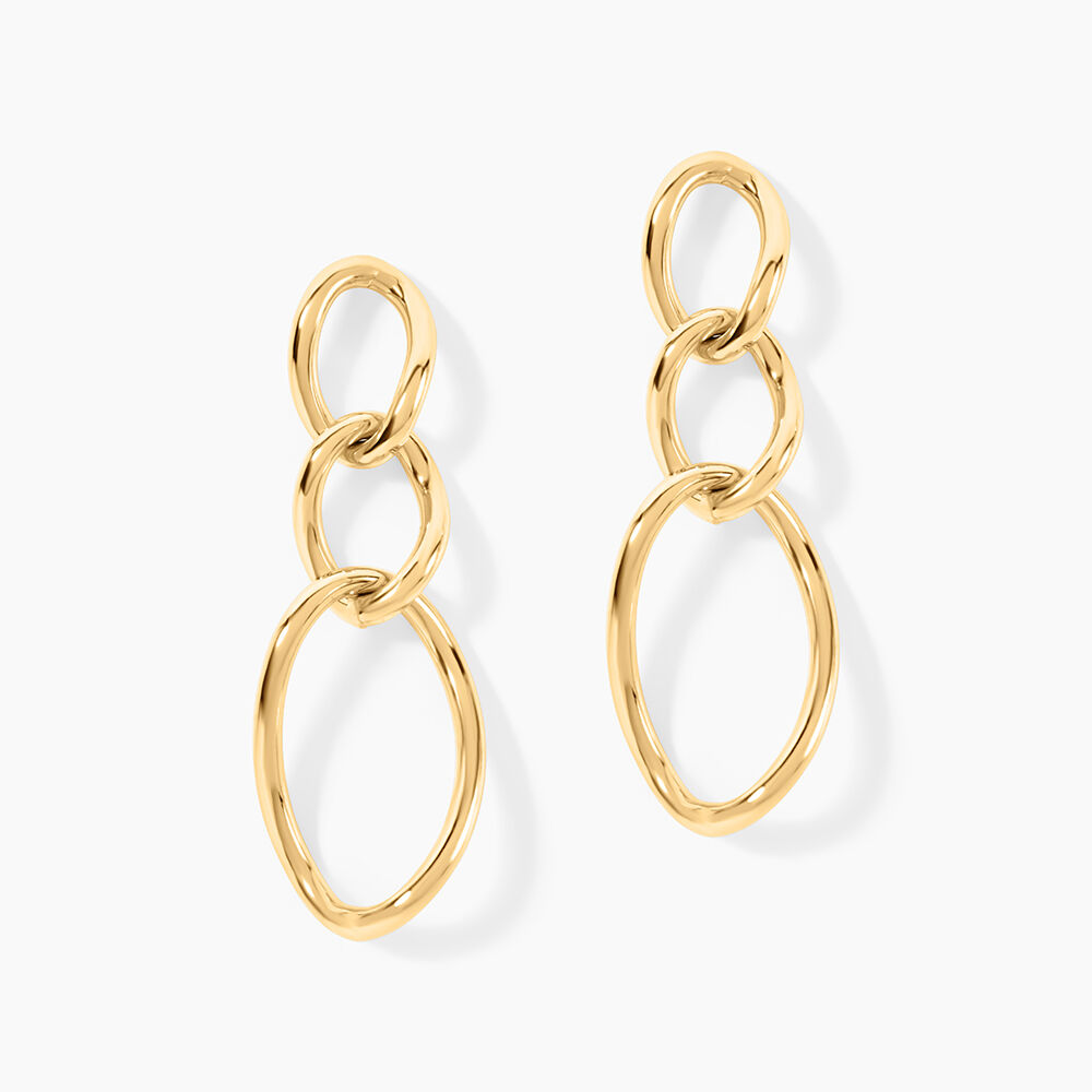 Boucles D'Oreilles Pendantes Edmondo Or Jaune - Pendantes Femme | Marc Orian