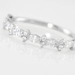 Bague Argent Blanc Eclat D'Aurore Oxydes De Zirconium - Bijoux fantaisie Femme | Marc Orian