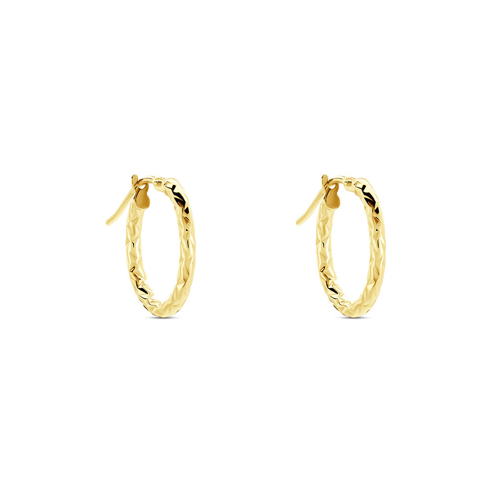 Créoles Carlyle Or Jaune - Créoles Femme | Marc Orian