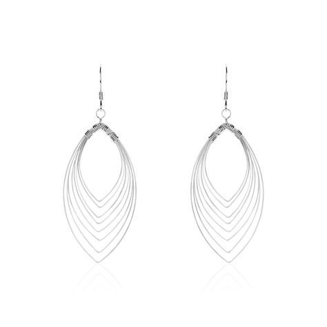 Boucles D'oreilles Pendantes Argent Katje - Pendantes Femme | Marc Orian