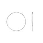 Cr&eacute;oles Argent Blanc Olympia - Cr&eacute;oles Femme | Marc Orian