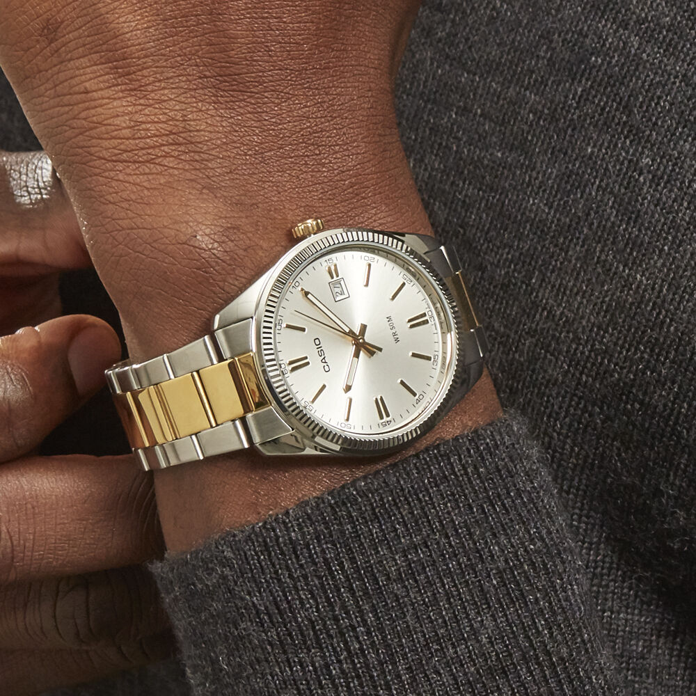 Montre Casio Collection Argenté - Montres classiques Homme | Marc Orian