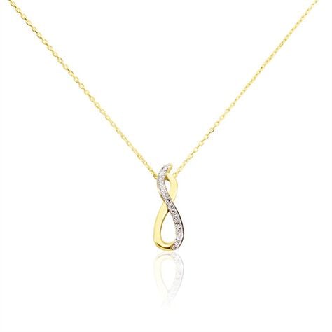 Collier Osanna Or Jaune Diamants - Colliers avec pierres Femme | Marc Orian