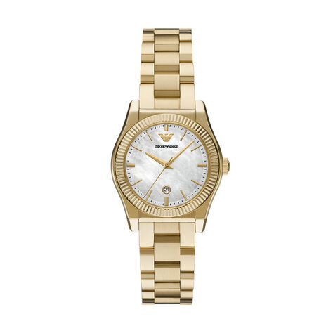 Montre Emporio Armani Nacre Blanche - Montres &eacute;tanches Femme | Marc Orian
