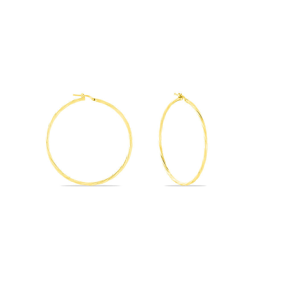 Créoles Youri Or Jaune - Créoles Femme | Marc Orian