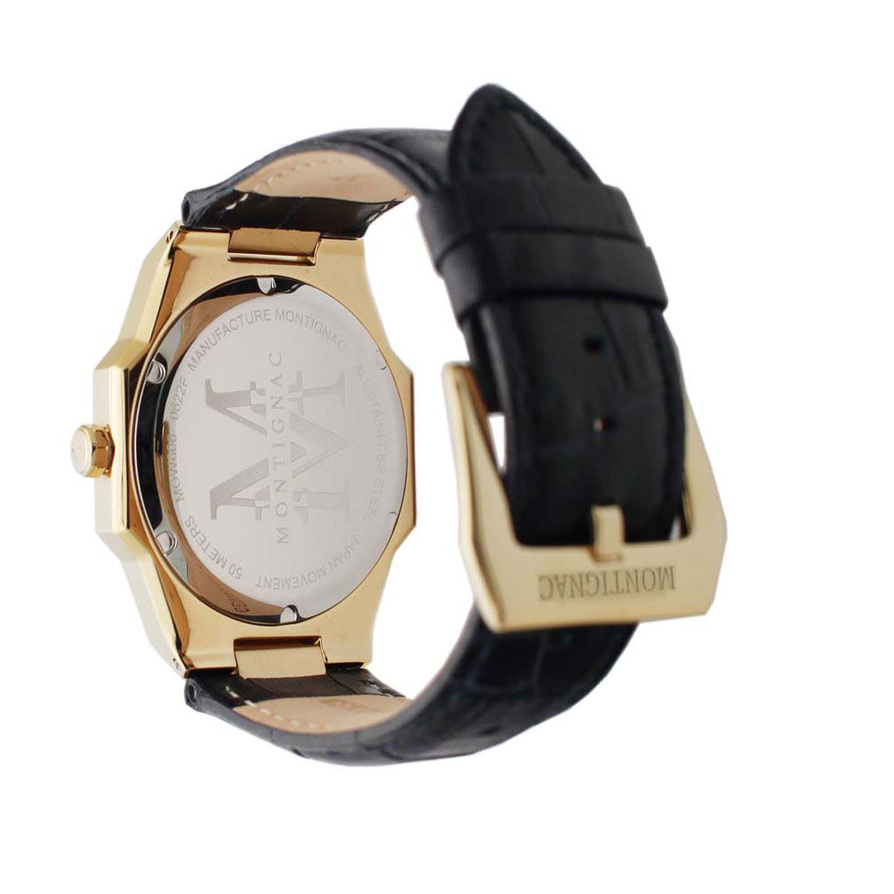 Montre Montignac Octogon Bleu - Montres étanches Homme | Marc Orian