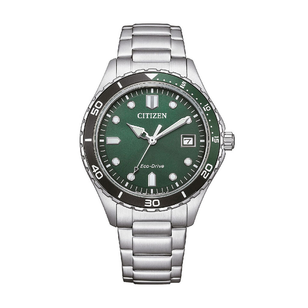 Montre Citizen Platform Vert - Montres étanches Homme | Marc Orian