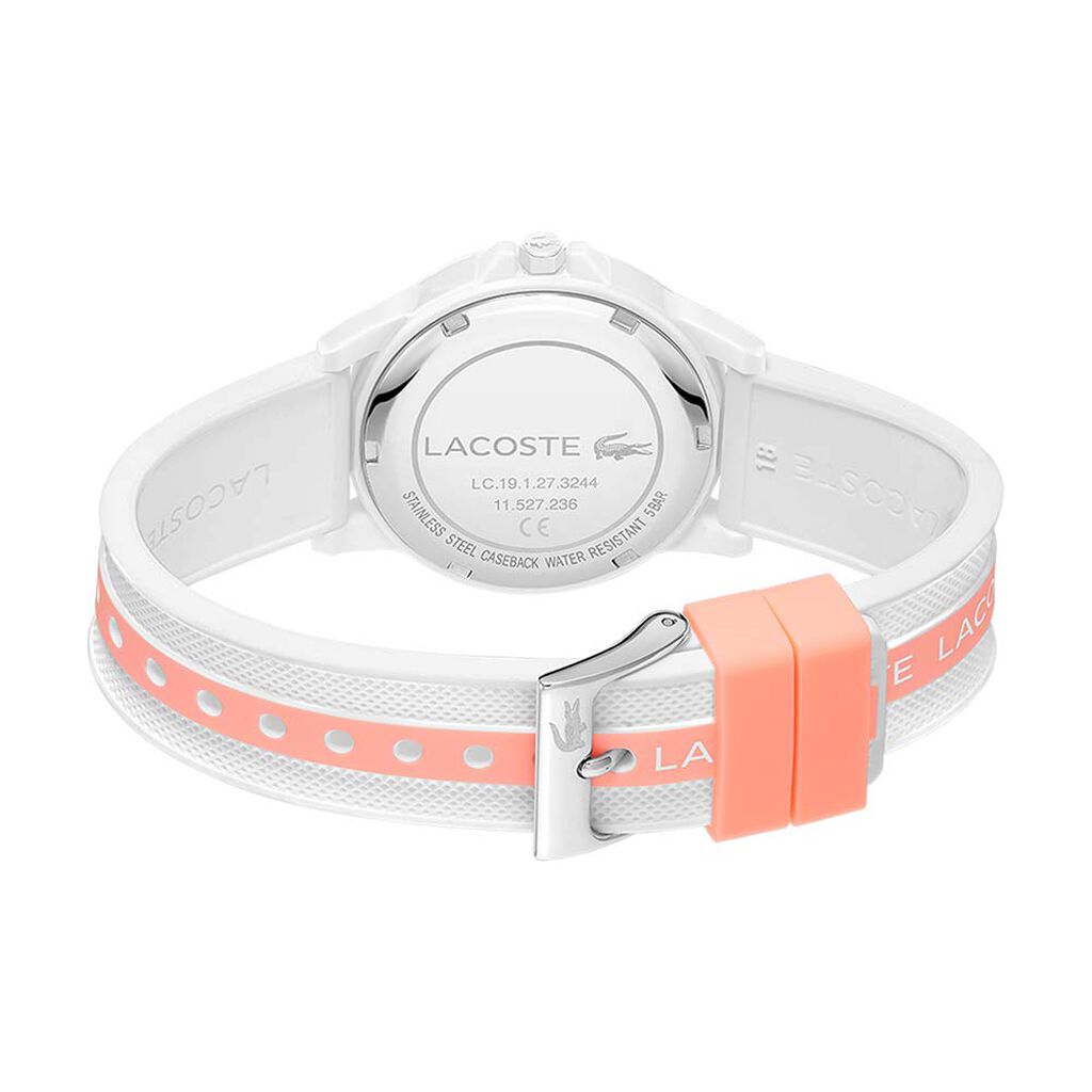 Montre Lacoste Teen/rider Blanc - Montres sport Enfant | Marc Orian