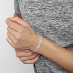 Bracelet Boss Alek Acier Blanc - Bracelets cha&icirc;nes Homme | Marc Orian