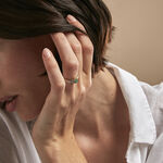 Bague Carlton Or Jaune Emeraude Diamant - Bagues vintage Femme | Marc Orian