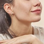 Cr&eacute;oles Horus Or Tricolore - Cr&eacute;oles Femme | Marc Orian