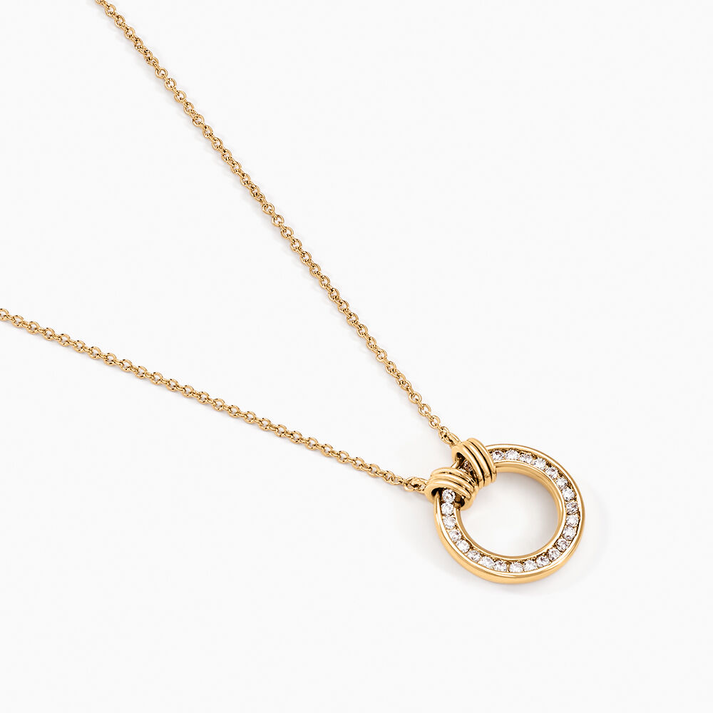 Collier Philine Plaqué Or Doré Oxyde De Zirconium - Colliers avec pierres Femme | Marc Orian