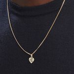 Pendentif Eudocie Coeur Lettre Or Jaune - Pendentifs Famille | Marc Orian