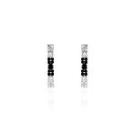 Boucles D'oreilles Grimpantes Bunny Argent Oxyde De Zirconium - Piercings d'oreilles Femme | Marc Orian