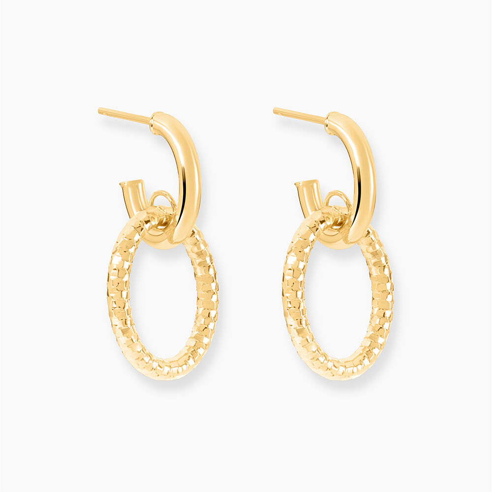 Boucles D'Oreilles Pendantes Chafik Or Jaune - Pendantes Femme | Marc Orian