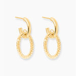 Boucles D'Oreilles Pendantes Chafik Or Jaune - Pendantes Femme | Marc Orian