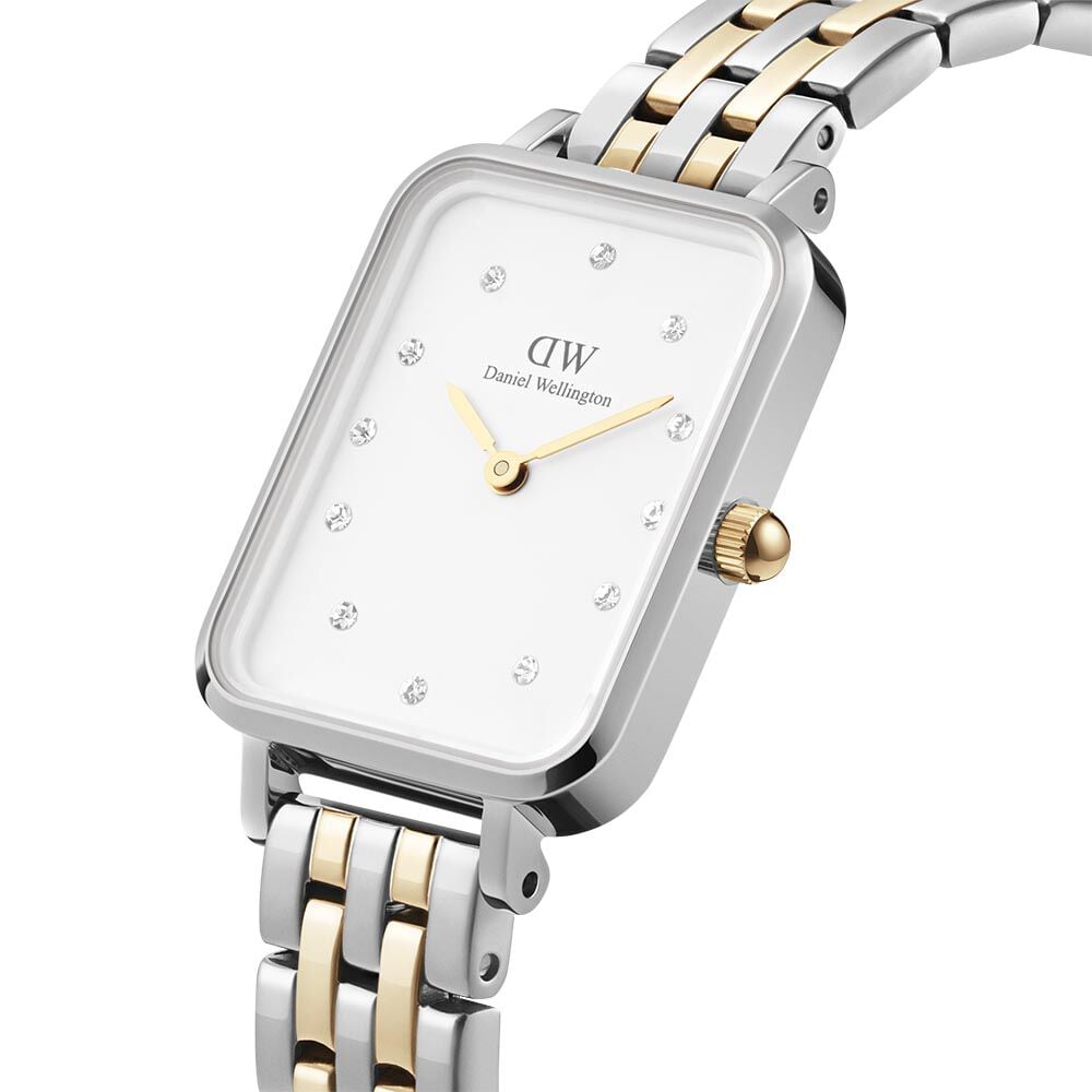 Montre Daniel Wellington Quadro Lumine Blanc - Montres &eacute;tanches Femme | Marc Orian