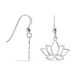 Boucles D'oreilles Pendantes Raia Argent Blanc - Pendantes Femme | Marc Orian