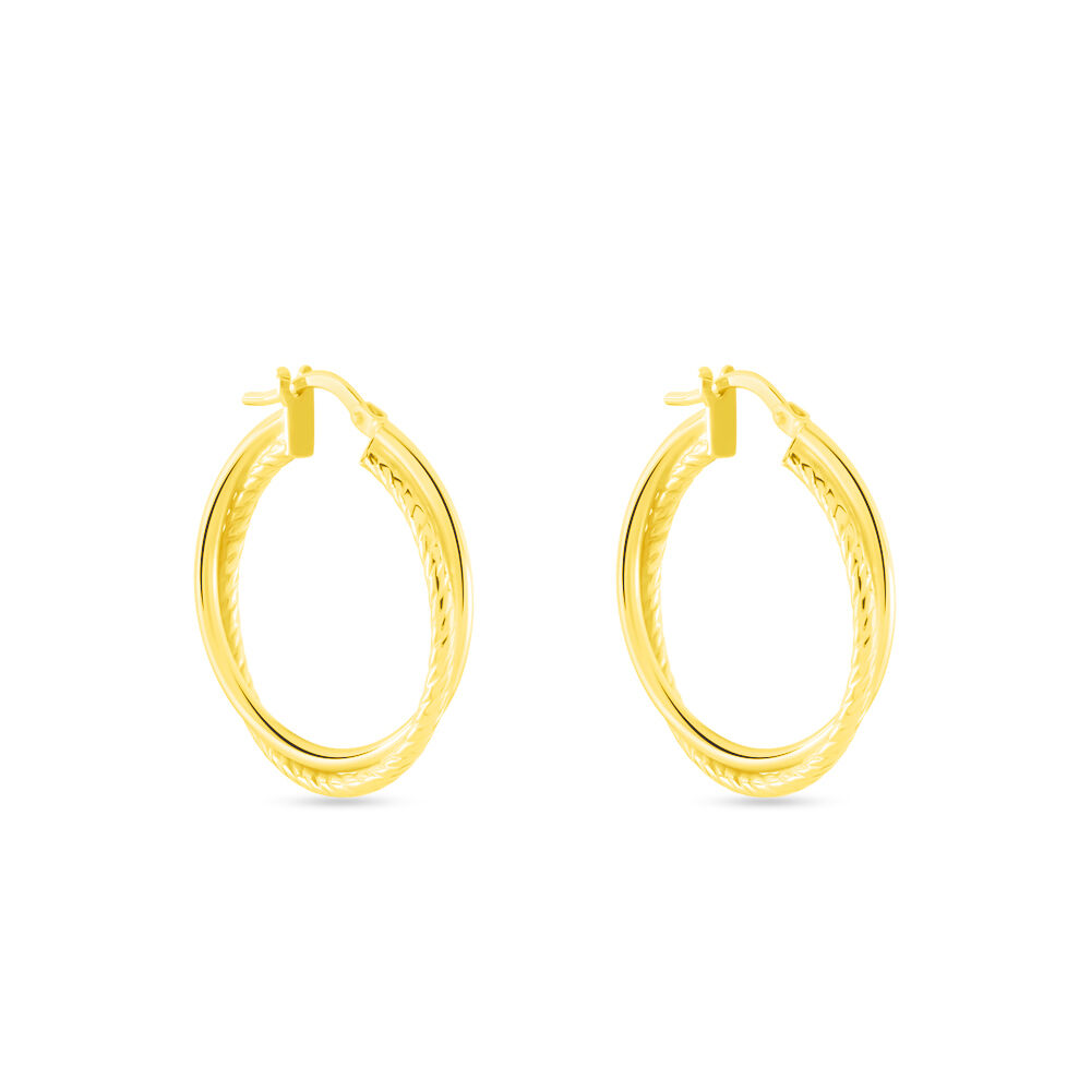 Créoles Maelia Or Jaune - Créoles Femme | Marc Orian