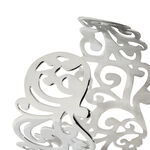 Bracelet Manchette Abygaelle Acier Blanc - Bijoux fantaisie Femme | Marc Orian