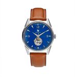 Montre Lip Himalaya C&oelig;ur Battant 40 Bleu - Montres automatiques Homme | Marc Orian