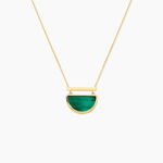 Collier Florica Or Jaune Malachite - Colliers avec pierres Femme | Marc Orian
