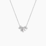 Collier Edna Argent Blanc Oxyde De Zirconium - Colliers avec pierres Femme | Marc Orian