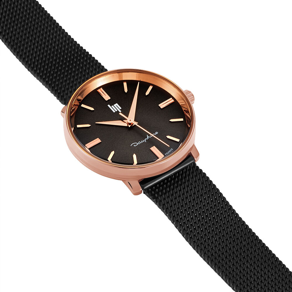 Montre Lip Dauphine Noir - Montres &eacute;tanches Famille | Marc Orian