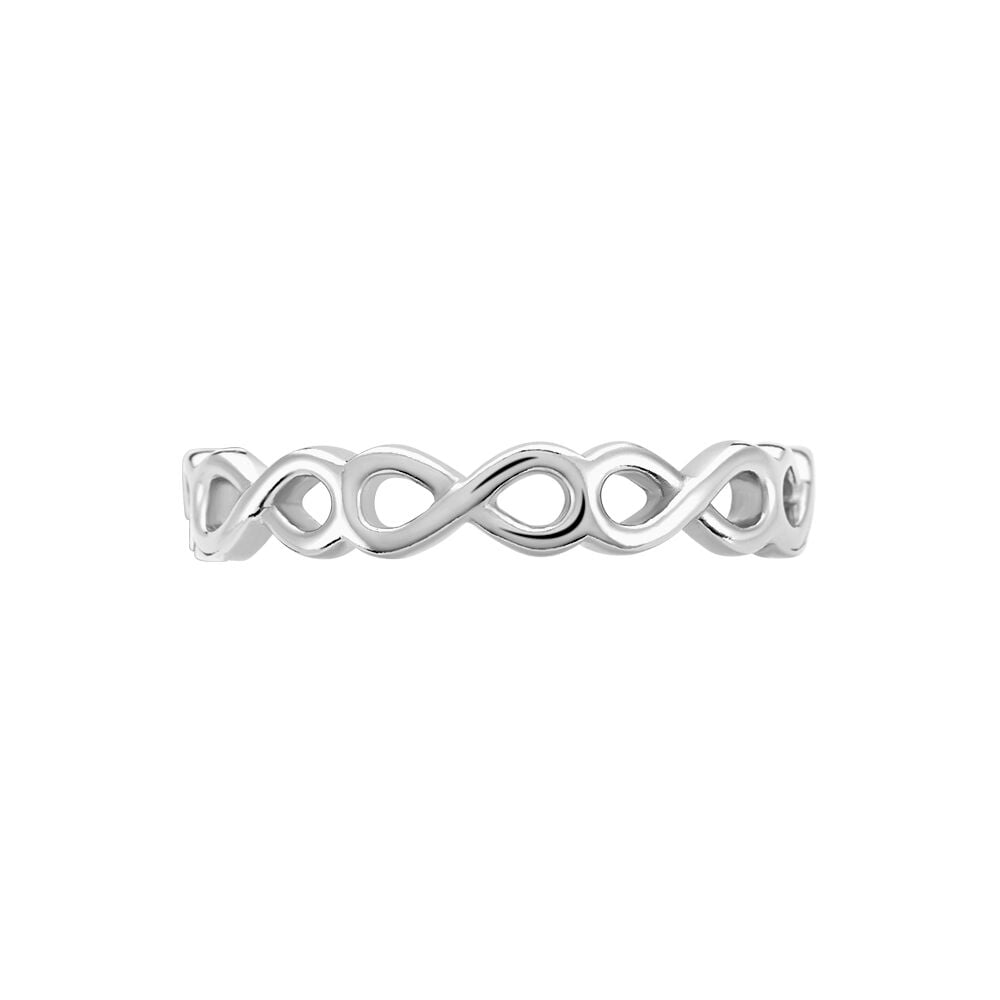 Bague Salma Argent Blanc - Bagues Femme | Marc Orian