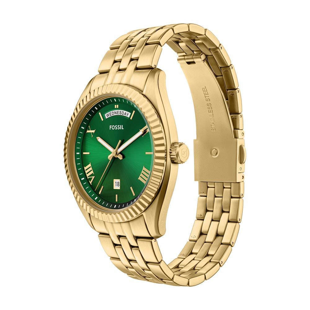 Montre Fossil Campbell Vert - Montres étanches Homme | Marc Orian