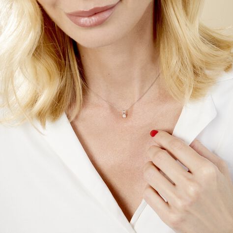 Pendentif Aphrodite Or Blanc Diamant - Pendentifs Femme | Marc Orian