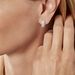 Boucles D'oreilles Puces Charlotte Or Blanc Diamant - Puces Femme | Marc Orian