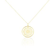 Collier Rosace Or Jaune - Colliers Femme | Marc Orian