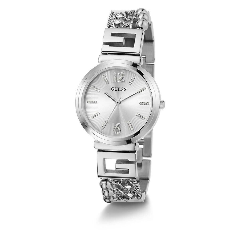 Montre Guess G Cluster Argenté - Montres classiques Femme | Marc Orian