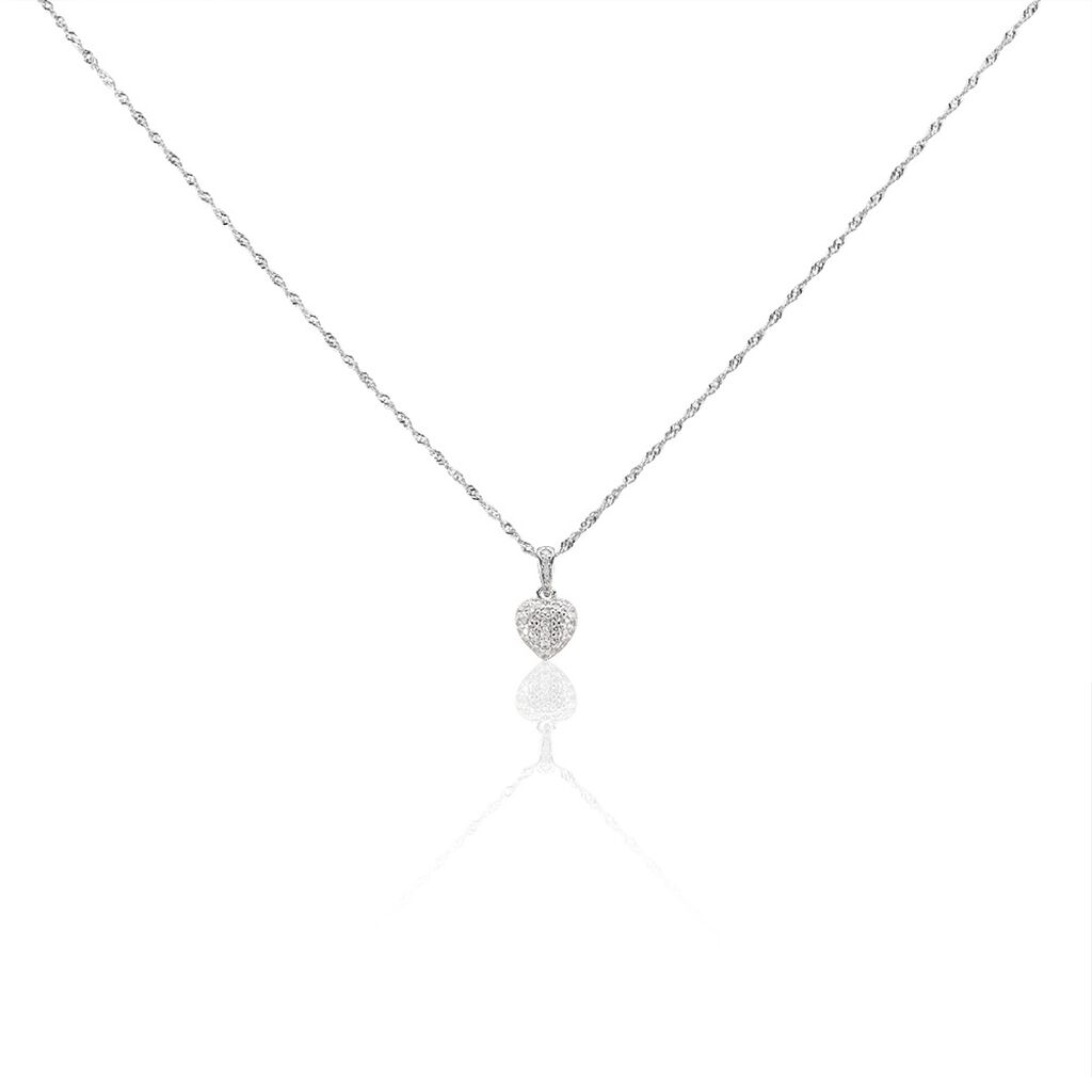 Collier Argent Sido Oxydes De Zirconium - Colliers avec pierres Femme | Marc Orian