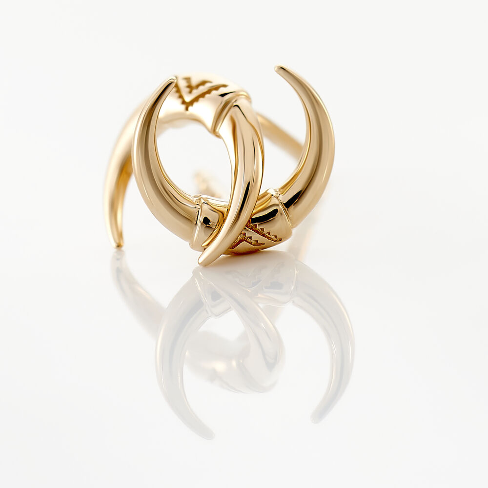 Boucles D'oreilles Puces Ginia Plaqué Or Jaune - Puces Femme | Marc Orian