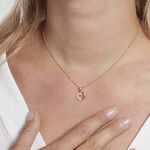 Pendentif Aereda Or Jaune Oxyde De Zirconium - Pendentifs Femme | Marc Orian