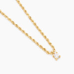 Collier Jerry Or Jaune Oxyde De Zirconium - Colliers avec pierres Femme | Marc Orian