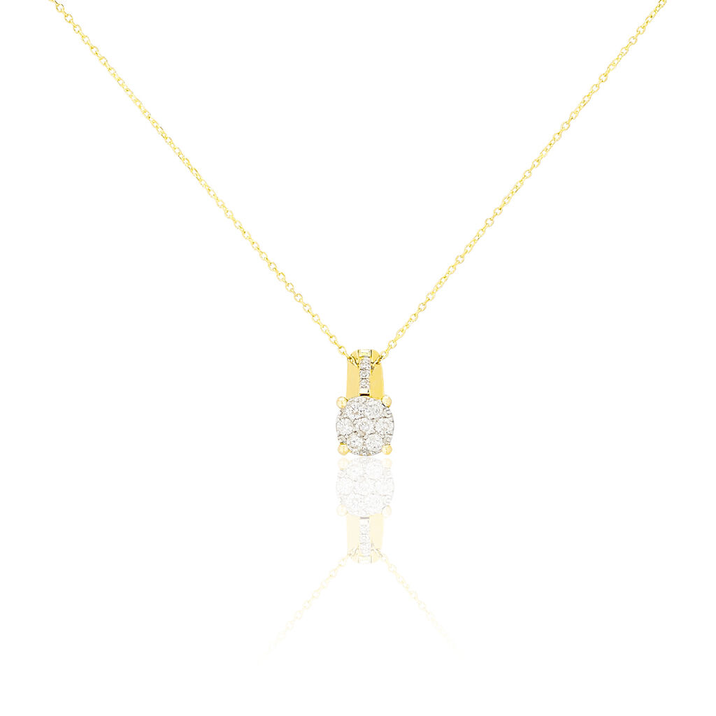 Collier Kate Or Jaune Diamant - Colliers avec pierres Femme | Marc Orian