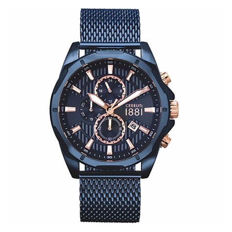 Montre Cerruti Melitello Bleu - Montres étanches Homme | Marc Orian
