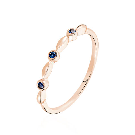 Bague Ellena Argent Rose Oxyde De Zirconium - Bagues avec pierre Femme | Marc Orian