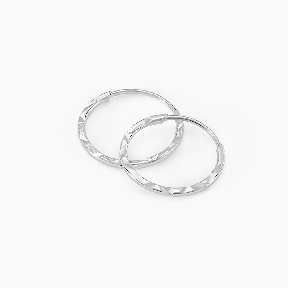 Cr&eacute;oles Valerina Or Blanc - Cr&eacute;oles Femme | Marc Orian