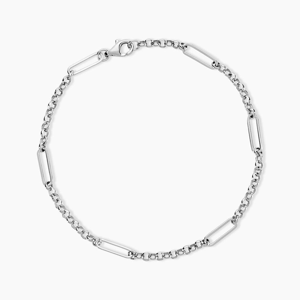 Bracelet Ben Argent Blanc - Bracelets fantaisie Homme | Marc Orian