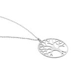 Collier Sautoir Philana Argent Blanc - Sautoirs Femme | Marc Orian