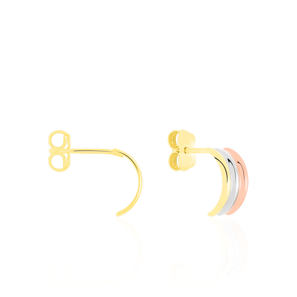 Créoles Igora Or Tricolore - Créoles Femme | Marc Orian
