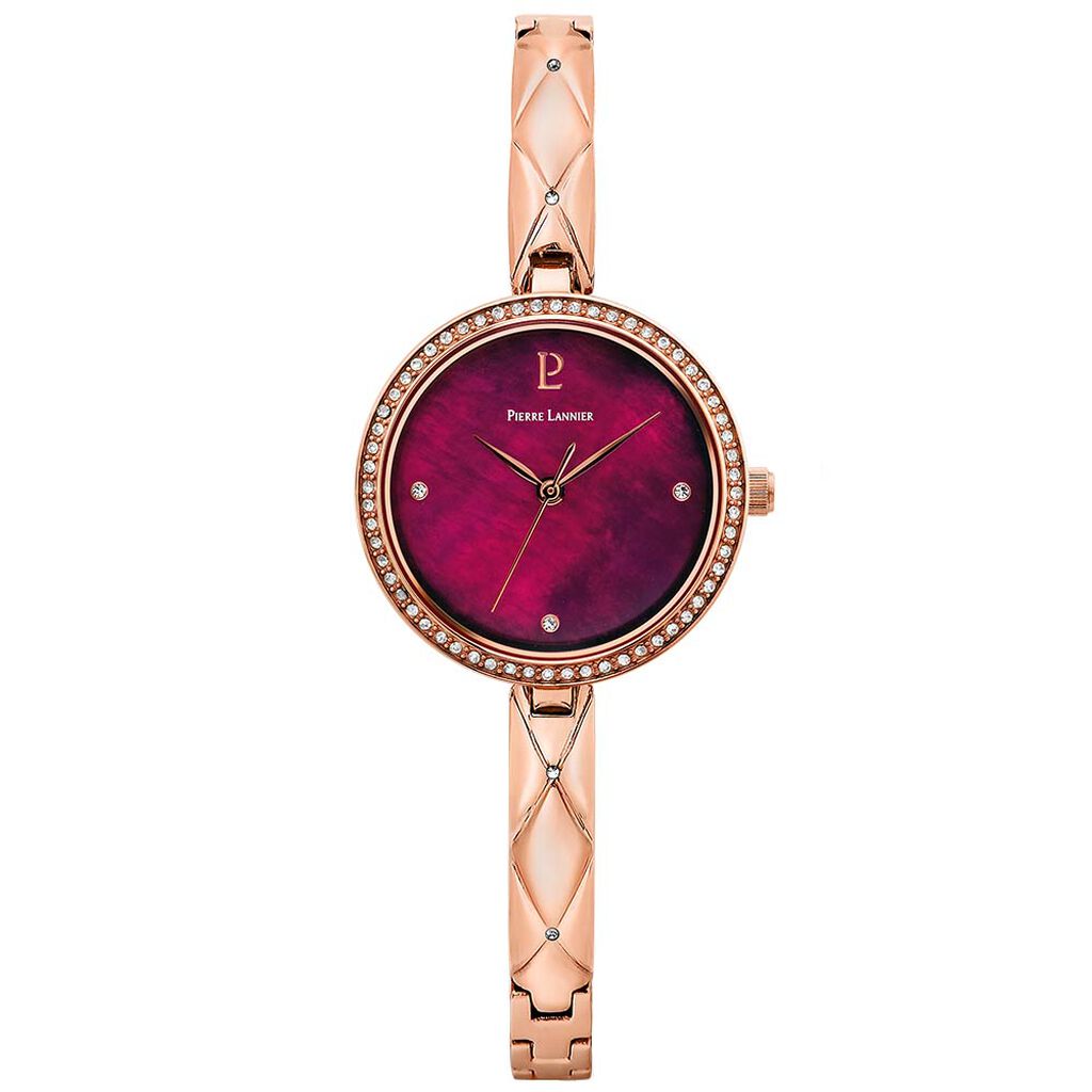 Montre Pierre Lannier Leia Fuschia - Montres classiques Femme | Marc Orian