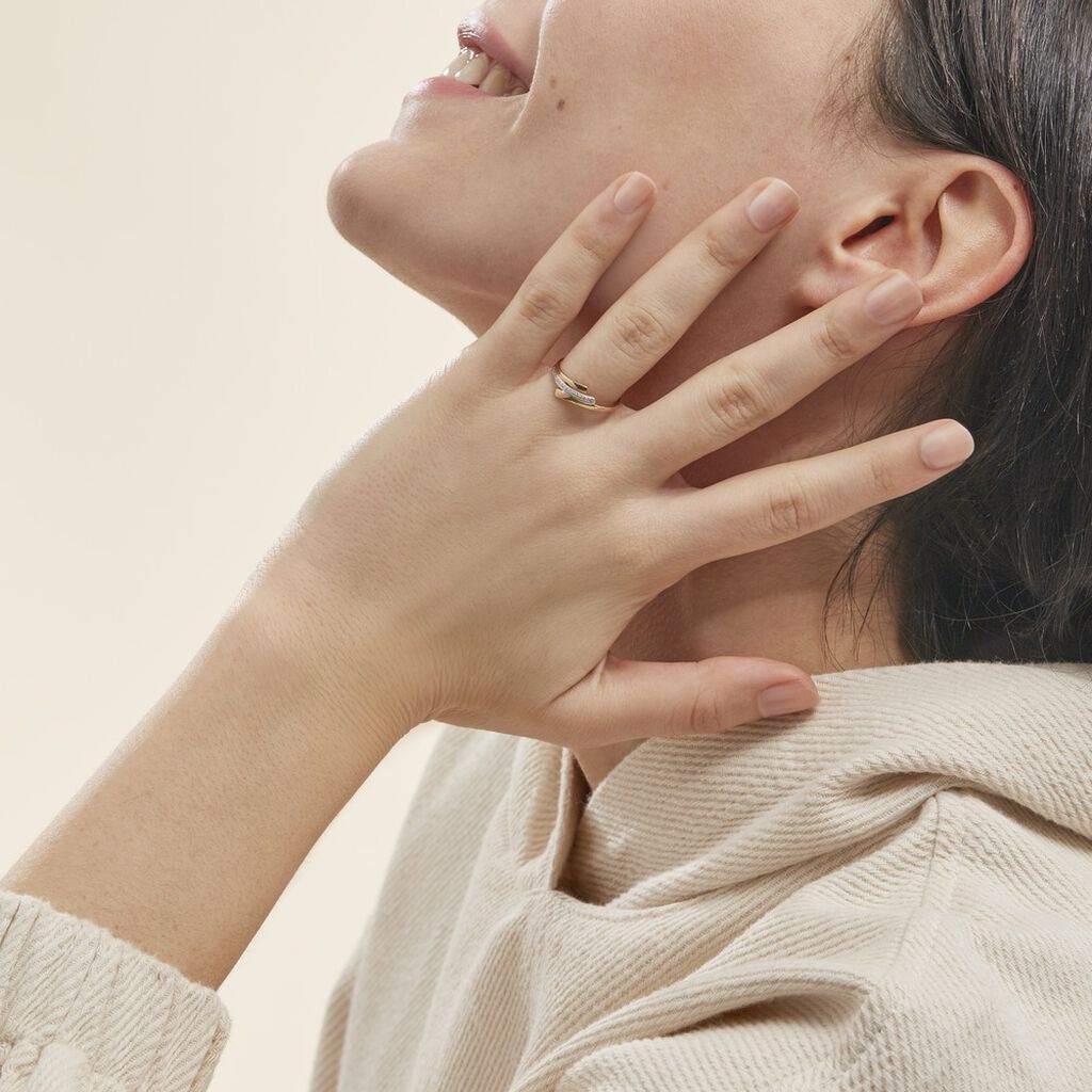 Bague Melia Or Jaune Diamant - Bagues Femme | Marc Orian